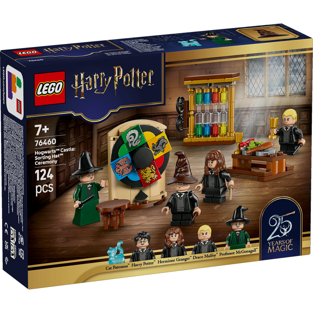 LEGO Harry Potter 76460 - Castelul Hogwarts: Ceremonia Jobenului magic (124 piese)