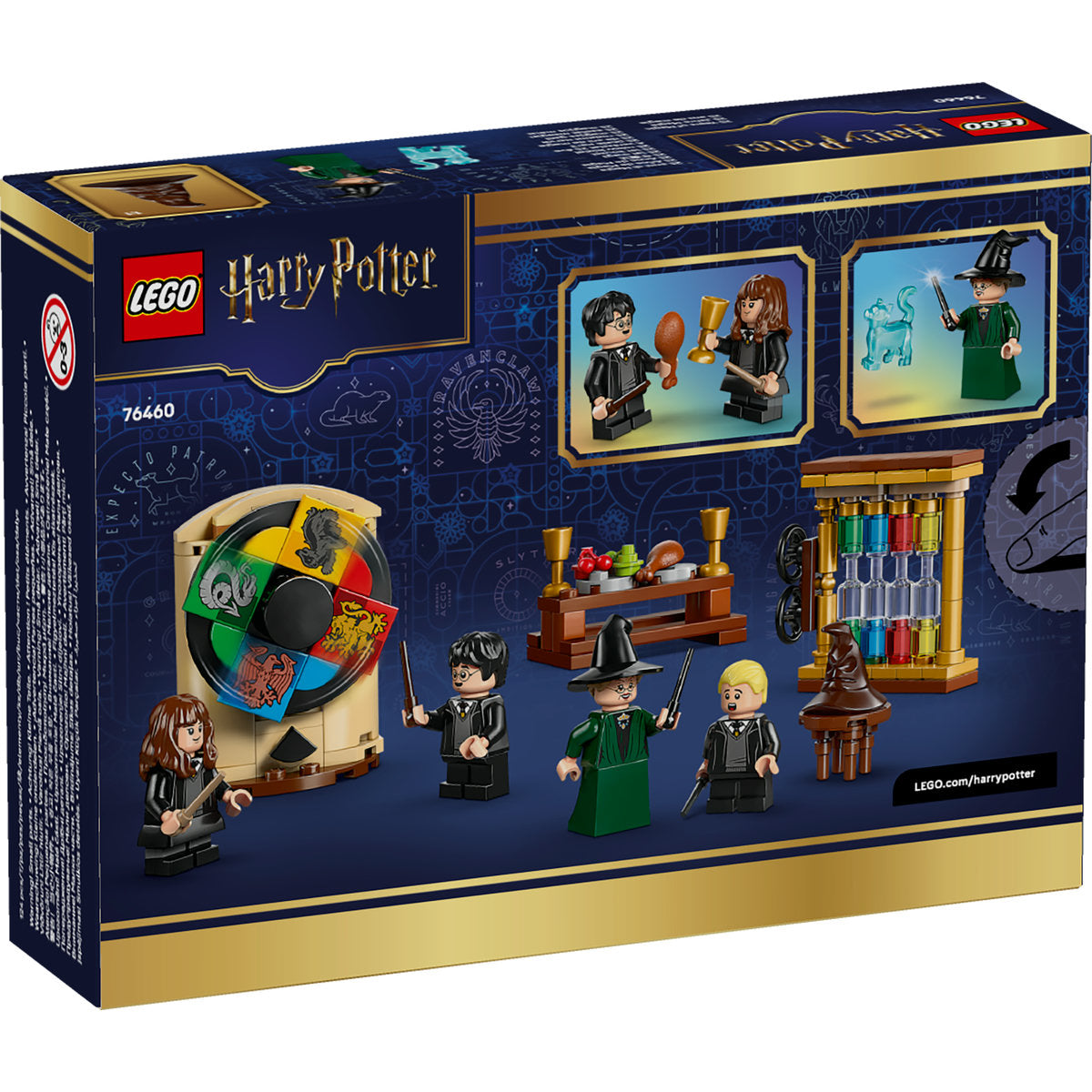 LEGO Harry Potter 76460 - Castelul Hogwarts: Ceremonia Jobenului magic (124 piese)