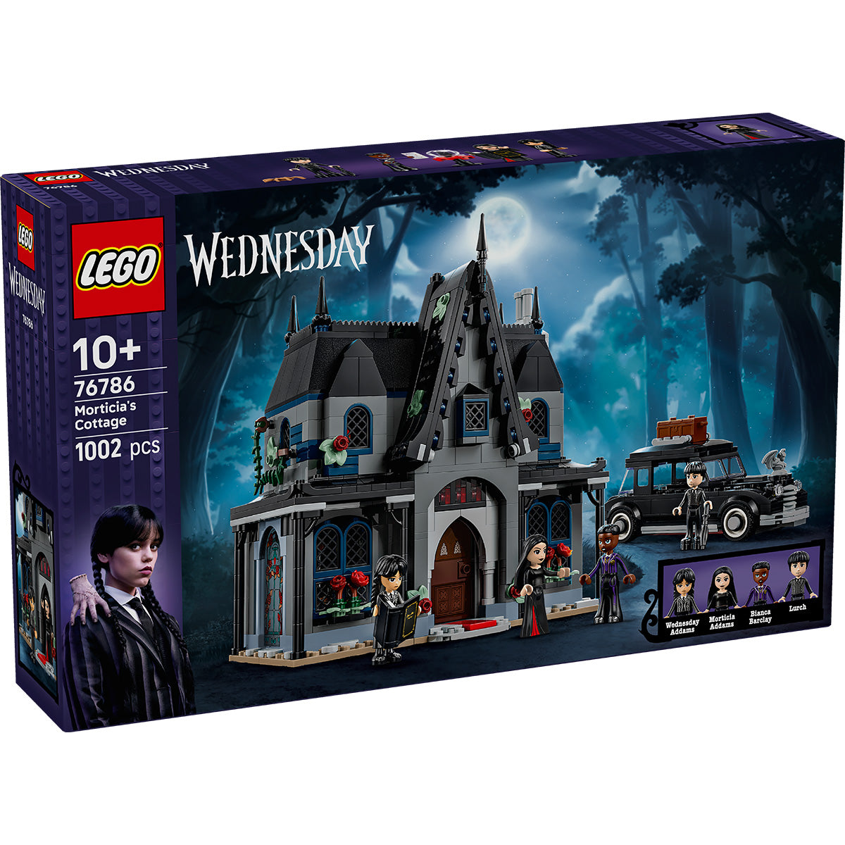 LEGO Wednesday 76786 - Cabana Morticiei (1002 piese)