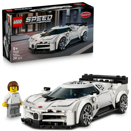 LEGO Speed Champions 77240 - Hipermasina sport Bugatti Centodieci (291 piese)