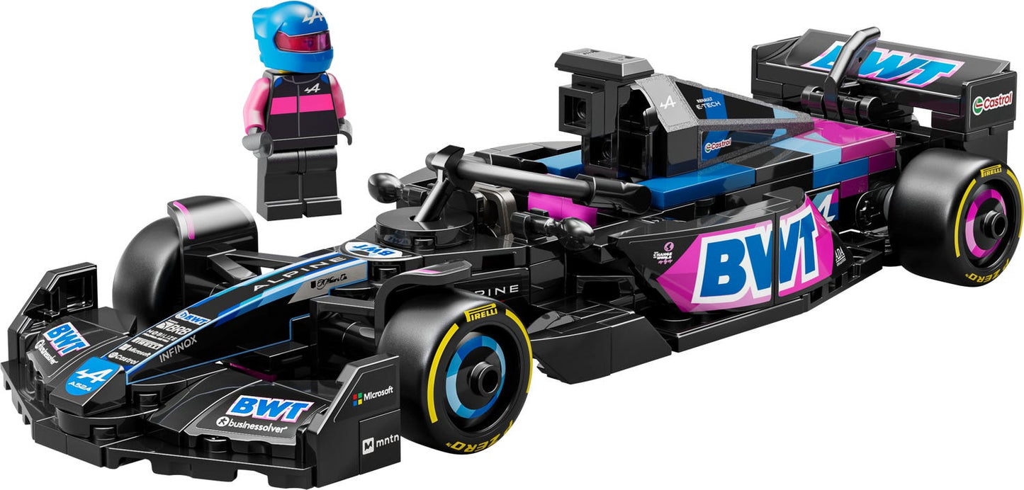LEGO Speed Champions 77248 - Masina de curse BWT Alpine F1® Team A524 (258 piese)