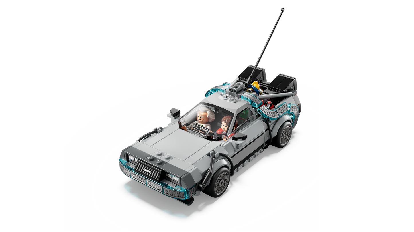 LEGO Speed Champions 77256 - Masina timpului din inapoi in viitor (357 piese)