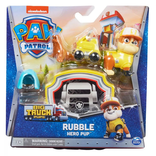 SET Paw Patrol Hero Pup - RUBBLE