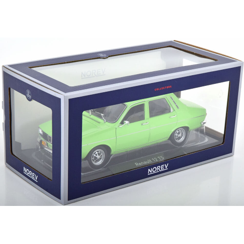Renault 12 TS 1973 light green - 1/18 Norev