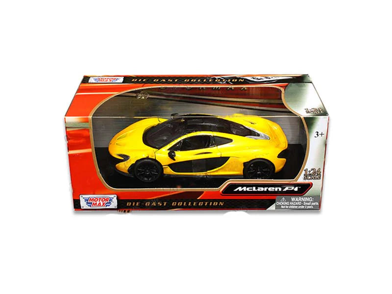 McLaren P1  galben/negru - 1/24 Motormax