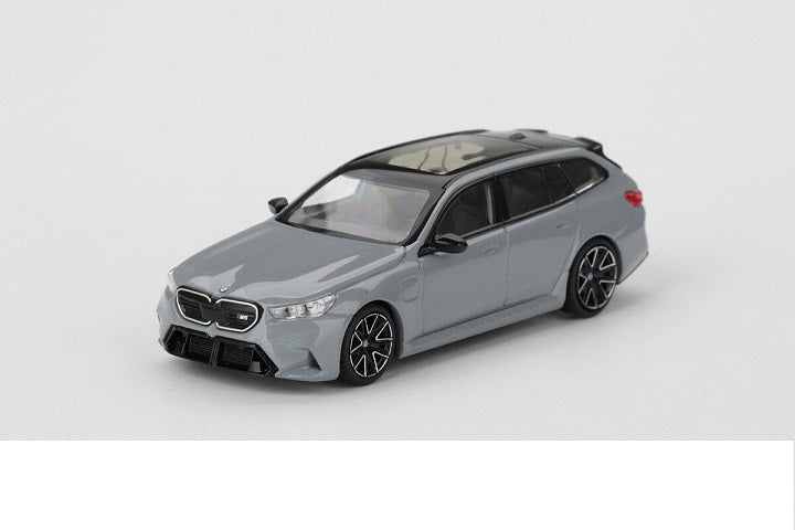 BMW M5 Touring Brooklyn grey metallic - 1/64 Mini GT