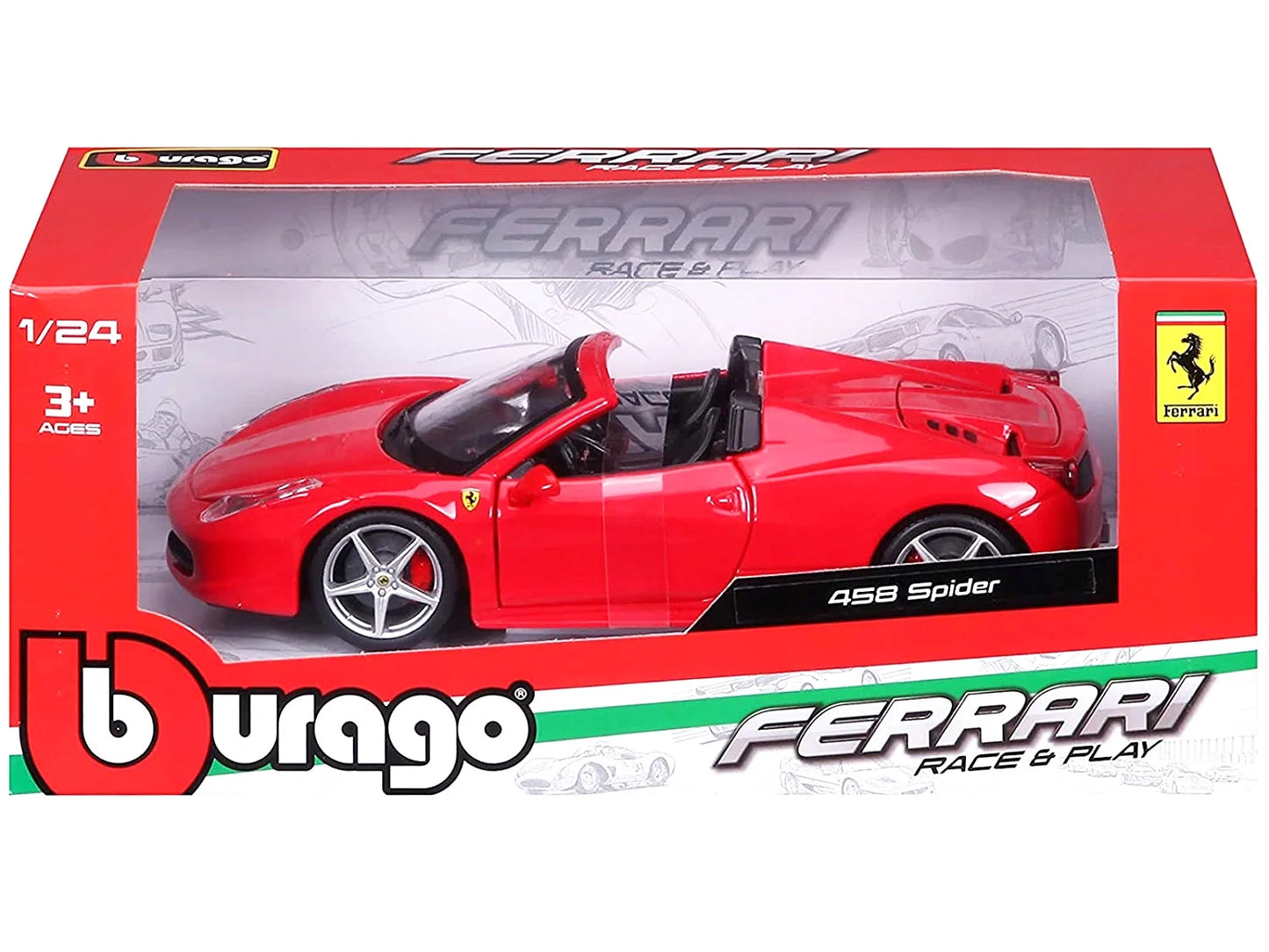Ferrari 458 Spider - 1/24 Bburago