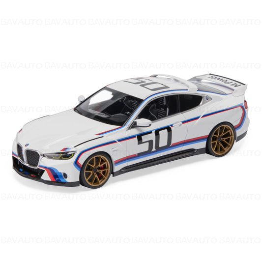 BMW 3.0 CSL - 50 Years Edition alb - 1/18 Norev