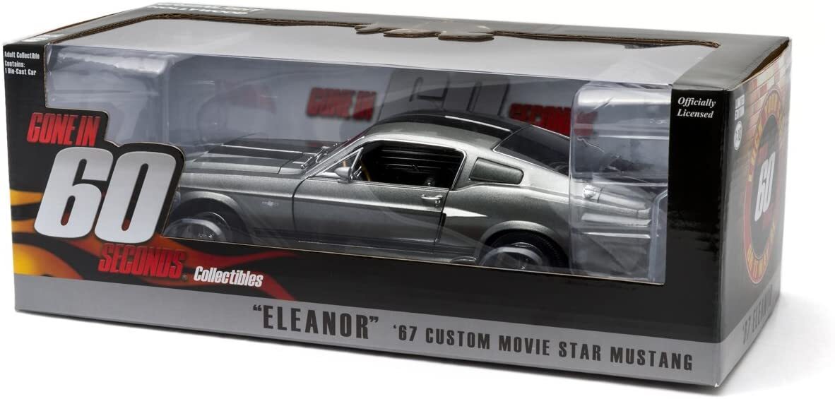 Ford Shelby Mustang Eleanor 1967 Movie Gone in 60 Seconds - 1/18 Greenlight