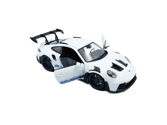 Porsche 911 GT3 RS alb/bleu - 1/18 Solido