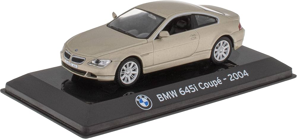 BMW 645i Coupe 2004 cu vitrina plexiglass - 1/43 Altaya