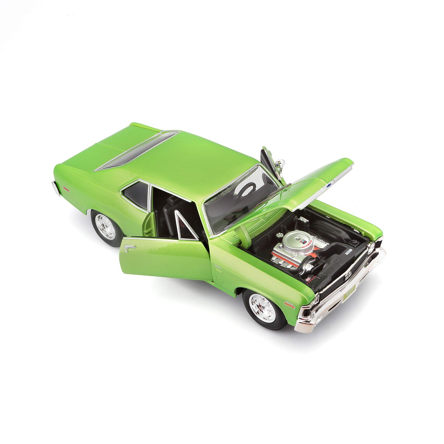 Chevrolet Nova SS 1970 verde deschis - 1/24 Maisto