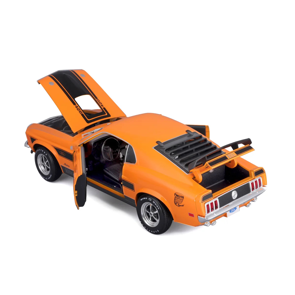 Ford Mustang Mach 1 1970 orange - 1/18 Maisto