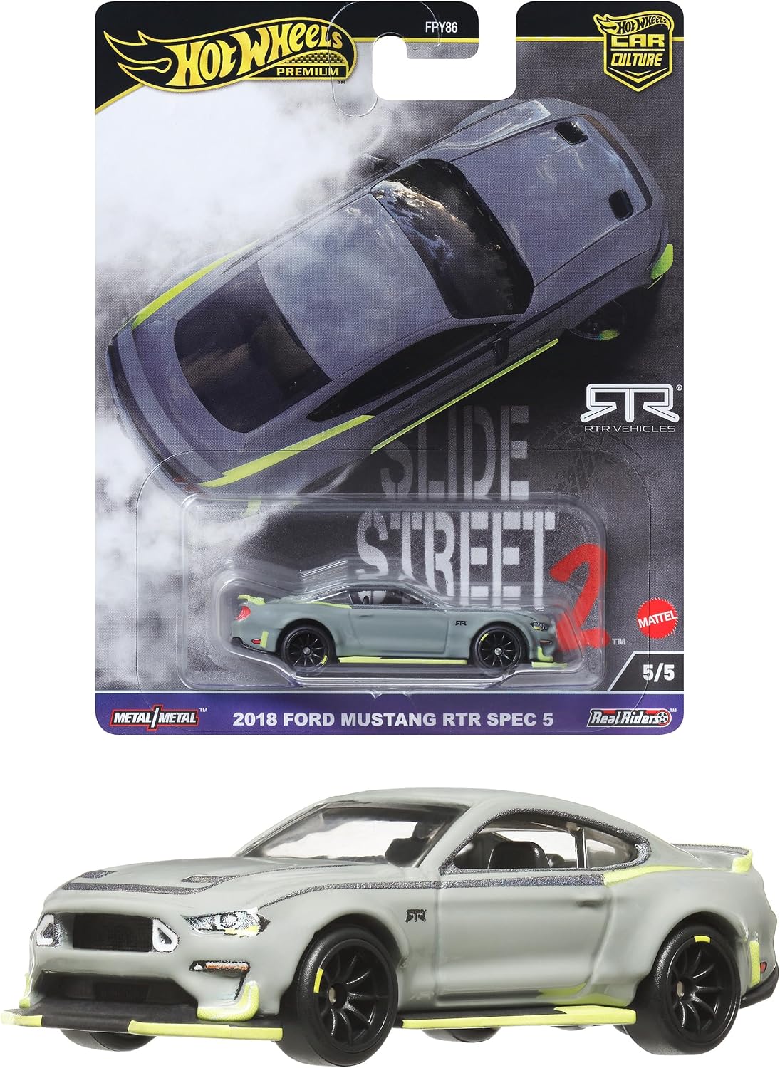 Ford Mustang RTR Spec 5 2018 - 1/64 Hot Wheels Premium