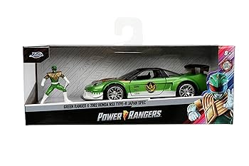 Honda NSX Type-R Japan Spec 2002 cu figurina Green Ranger - 1/32 Jada