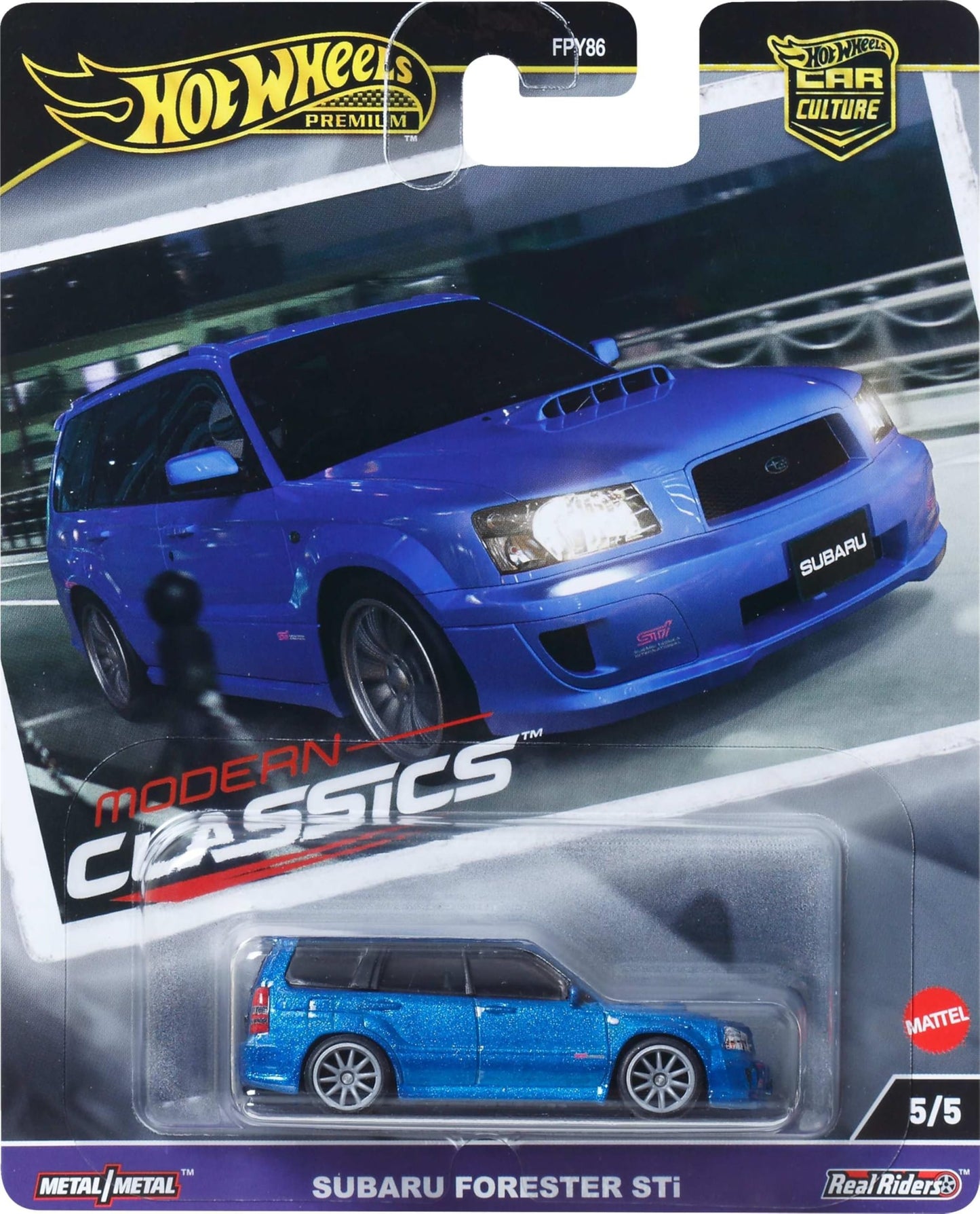Subaru Forester STi - 1/64 Hot Wheels Premium