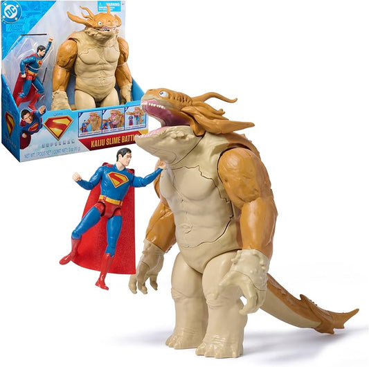 Set de lupta cu figurine Dc Universe - Kaiju si Superman 15 cm