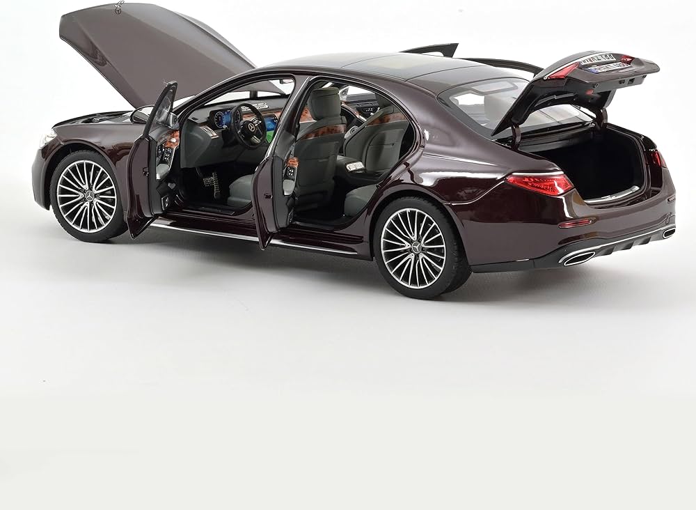 Mercedes-Benz S-Class AMG-Line 2021 red metallic - 1/18 Norev