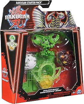 Set Bakugan Starter Pack special attack Nillious-Titanium Dragonoid-Bruiser