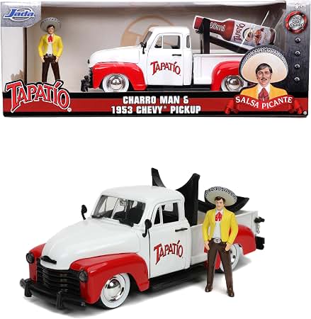 Chevrolet Pickup 1953 cu figurina Charro Man - 1/24 Jada