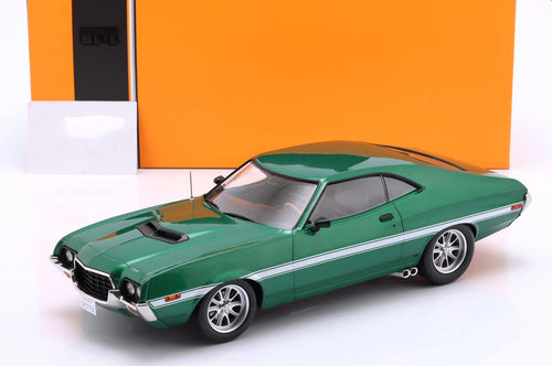 Ford Gran Torino Sport 2-Door 1972 custom green metallic - 1/18 Ixo Modelcars