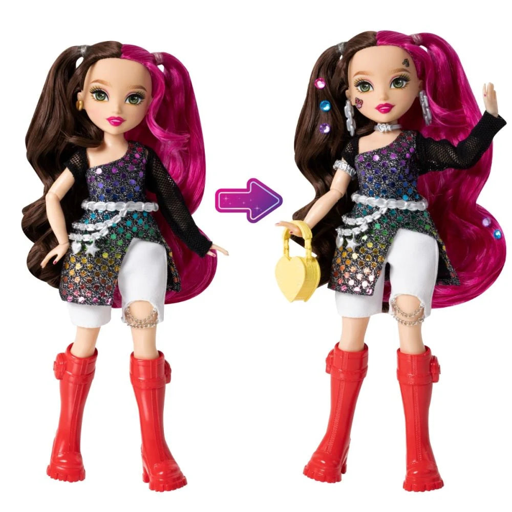 Papusa Glo-Up Girls Glo All Out - Erin 27cm