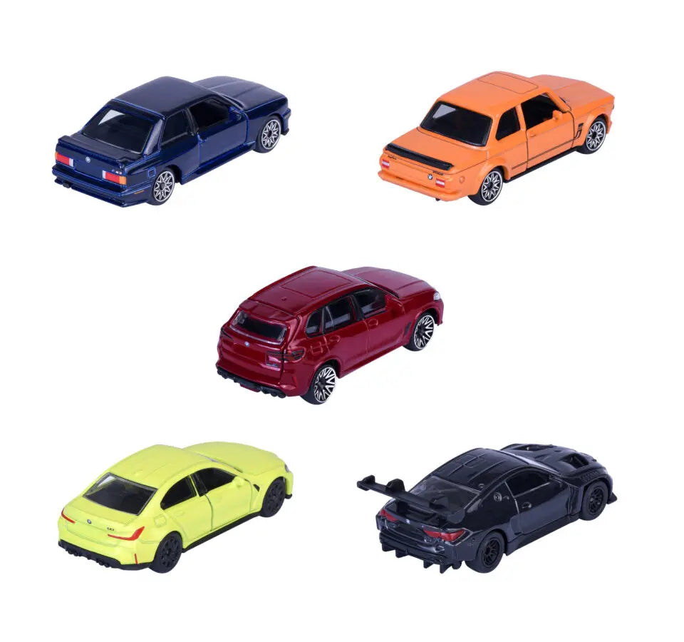 Set 5 masinute metalice BMW Edition - 1/64 Majorette