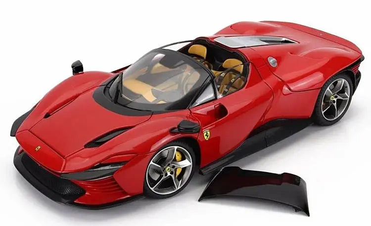 Ferrari Daytona SP3 rosu (se asaza pavilionul) - 1/18 Bburago Signature