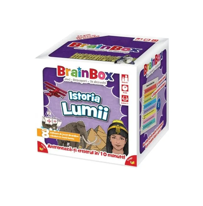Joc educativ BrainBox - Istoria Lumii