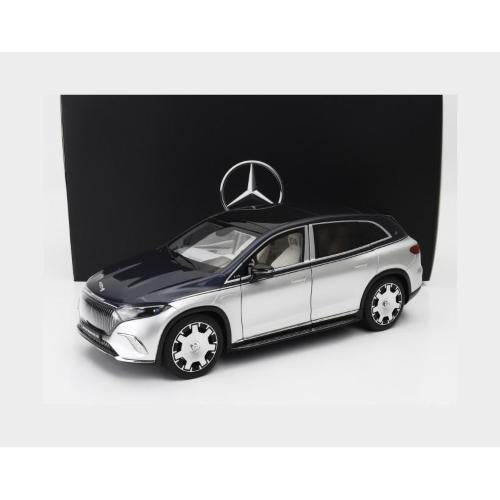 Mercedes-Maybach EQS 680 SUV 2024 nautical blue / hightechsilver - 1/18 NZG