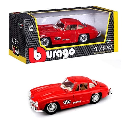 Mercedes-Benz 300 SL 1954 rosu - 1/24 Bburago
