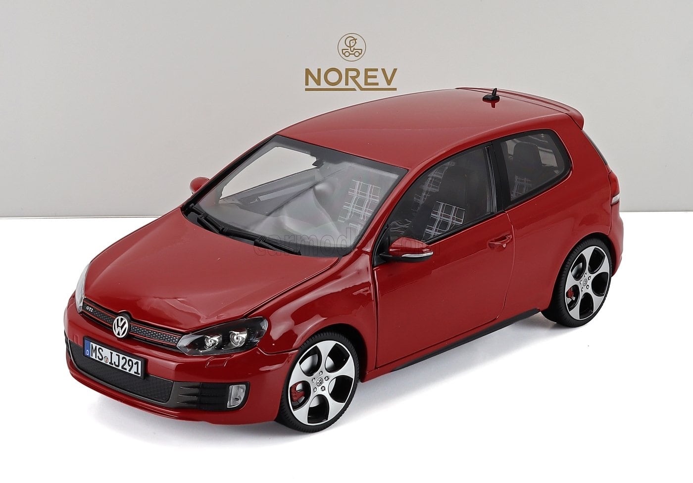 VW Golf VI GTI 2009 tornado red - 1/18 Norev