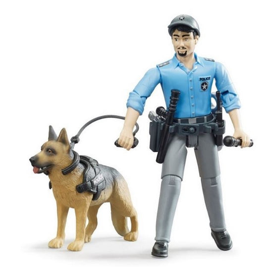 BRUDER 62150 - Polițist cu câine