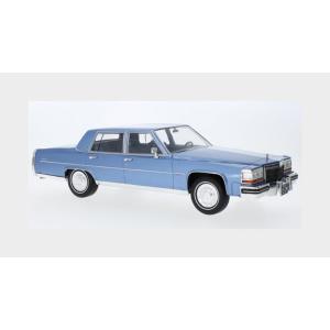 Cadillac Fleetwood Brougham albastru - 1/18 Model Car Group