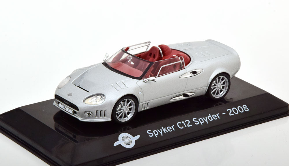 Spyker C12 Spyder 2008 cu vitrina - 1/43 Altaya