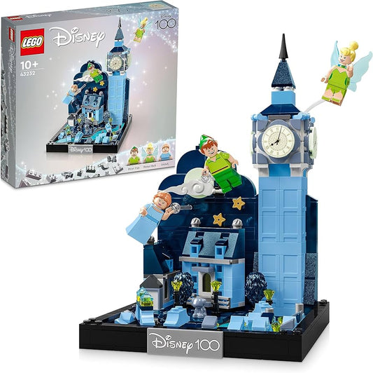LEGO Disney 43232 - Peter Pan si Wendy in zbor deasupra Londrei (466 piese)