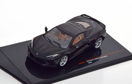Chevrolet Corvette Stingray 2020 cu vitrina plexiglass - 1/43 Ixo Models