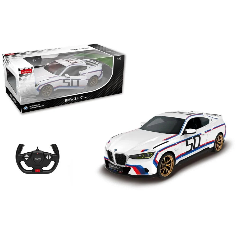 BMW 3.0 CSL #50 cu telecomanda - 1/14 Rastar