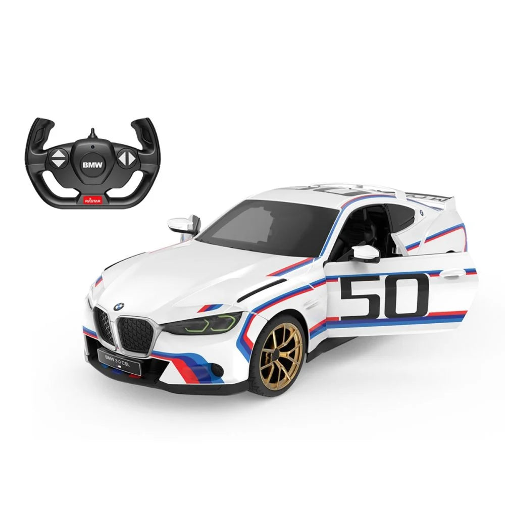 BMW 3.0 CSL #50 cu telecomanda - 1/14 Rastar