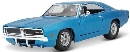 Dodge Charger R/T 1969 albastru - 1/25 Maisto
