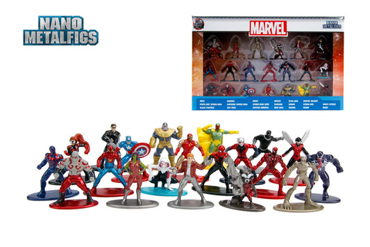 Set 20 de figurine metalice Marvel aprox.4cm - Jada