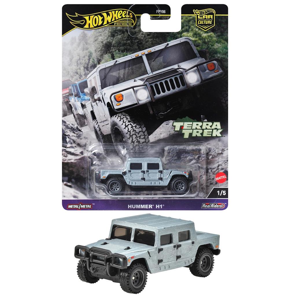 Masinuta metalica Hummer H1 - 1/64 HW Premium