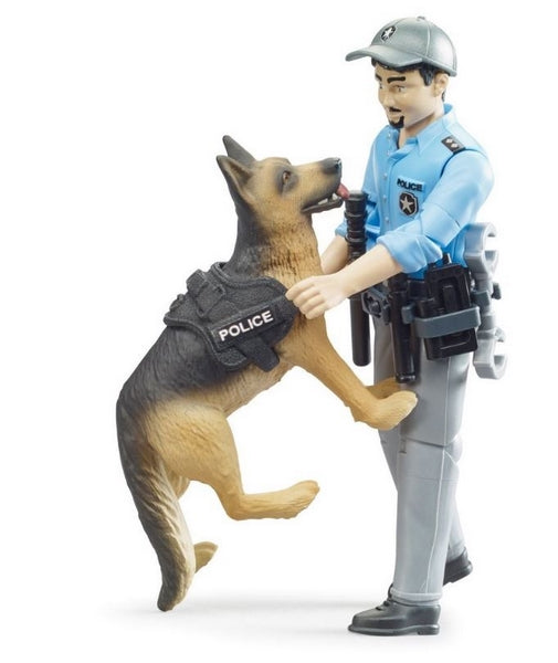 BRUDER 62150 - Polițist cu câine