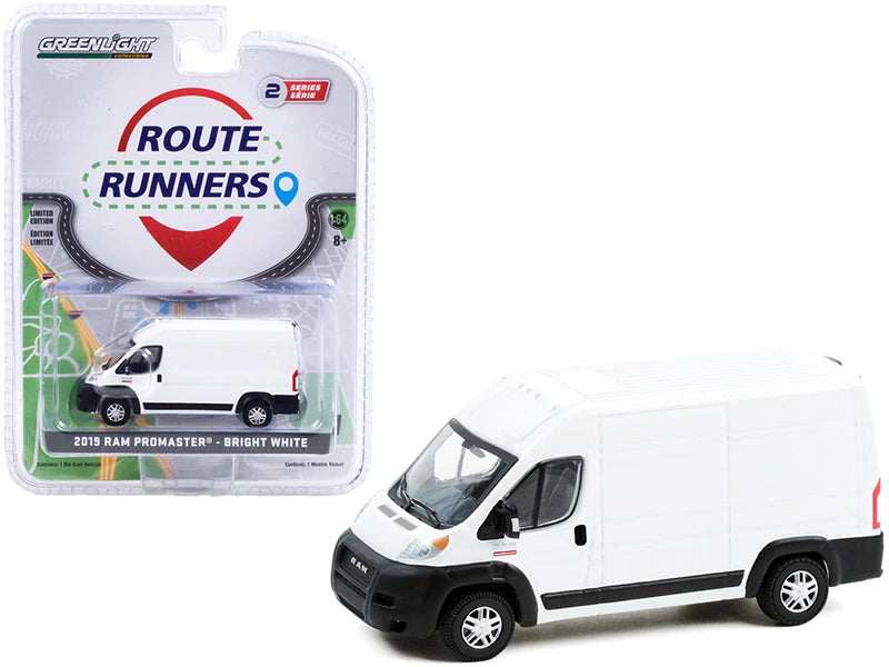 Ram Promaster 2019 bright white - 1/64 Greenlight