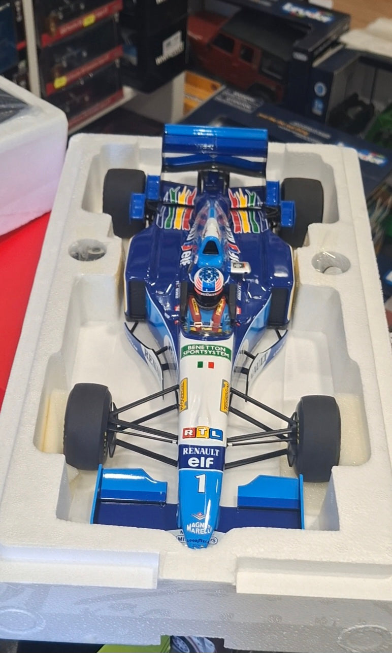 Formula 1 M. Schumacher Benetton B195 #1 Formula 1 World Champion 1995 Nr.143/230pcs - 1/12 Minichamps