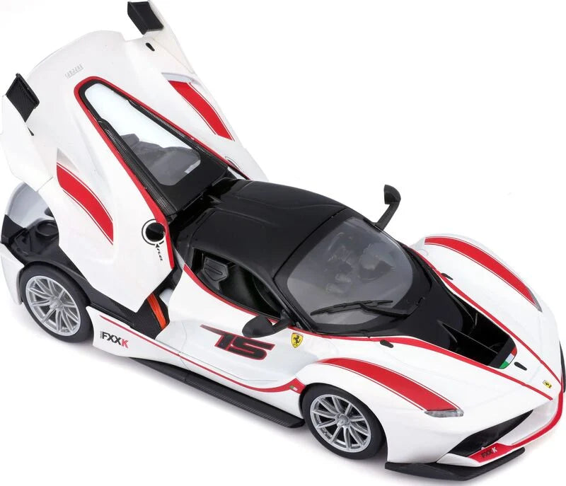 Ferrari Fxx k #75 alb - 1/24 Bburago