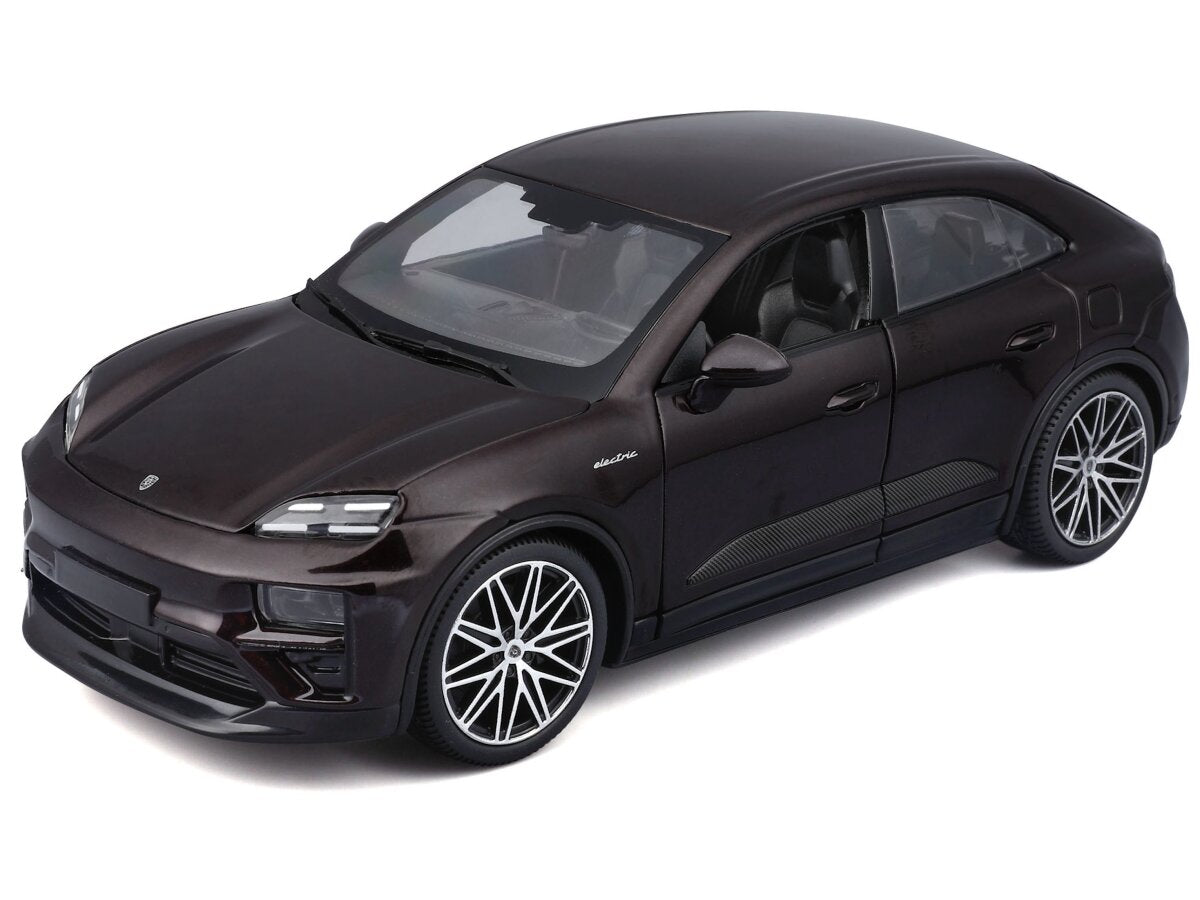 Porsche Macan Turbo electric mov inchis - 1/24 Bburago