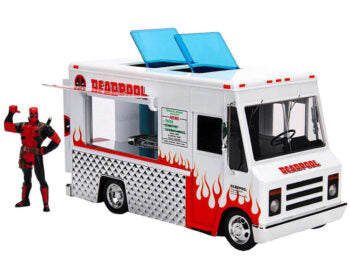 Camionul lui Deadpool TACO TRUCK cu figurina - 1/24 Jada