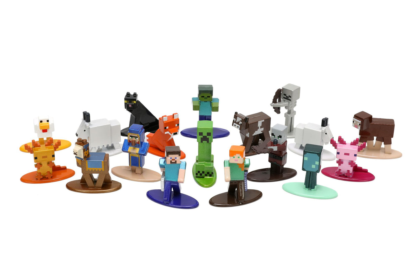 Set 18 Figurine Minecraft Caves&Cliffs - JADA