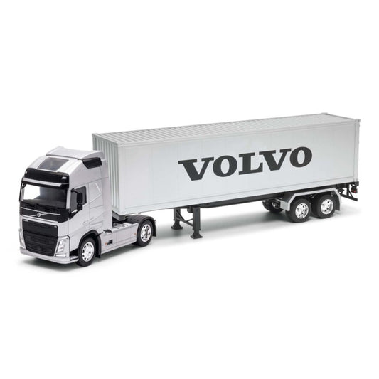 Camion Cap Tractor Volvo cu remorca - 1/32 Welly
